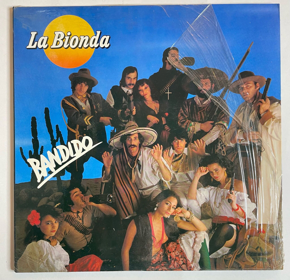Винтажная виниловая пластинка LP La Bionda Bandido (Italy 1979) (Shrink)