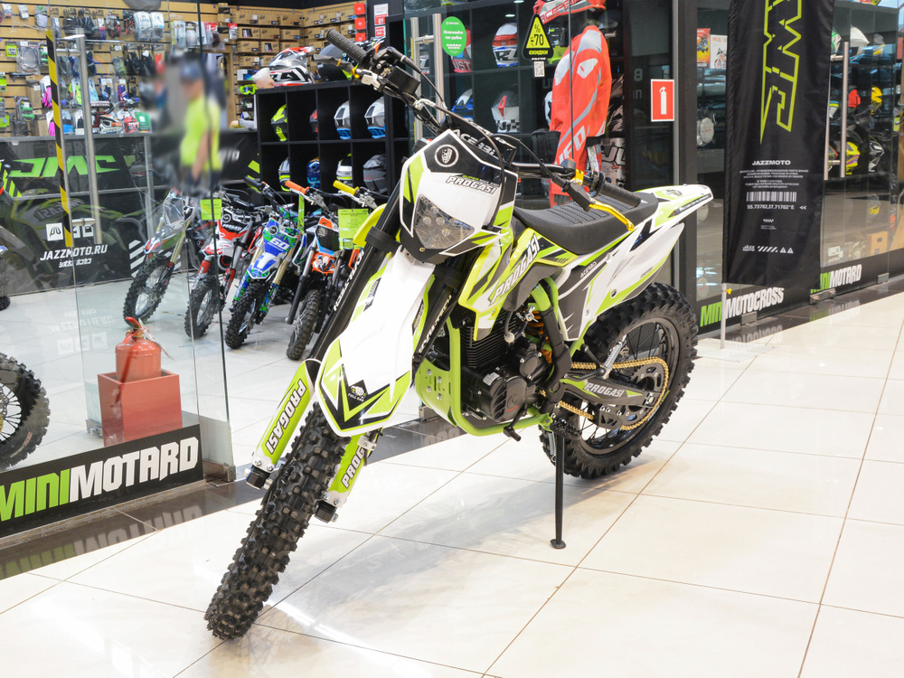 Мотоцикл эндуро PROGASI SUPER MAX 250 Yellow/White 21/18