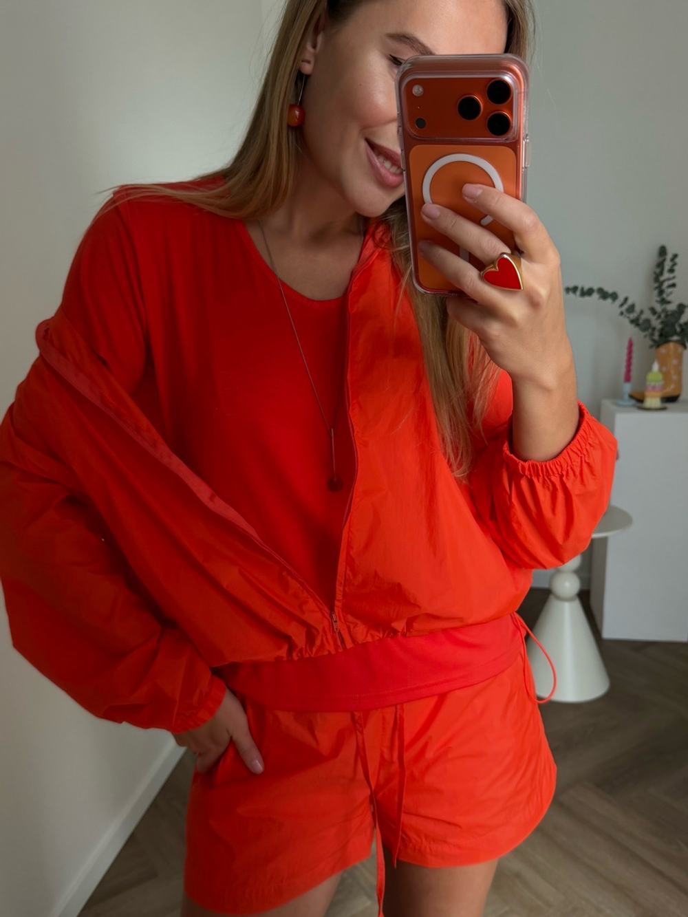 Костюм Спортик морковный