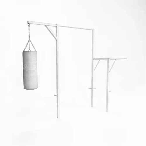Турник с брусьями и боксерской грушей