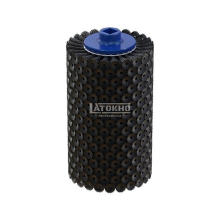 LATOKHO DMB 200_4 (Россия) Фрезеровальный барабан с металлической щеткой с четырехгранной посадкой