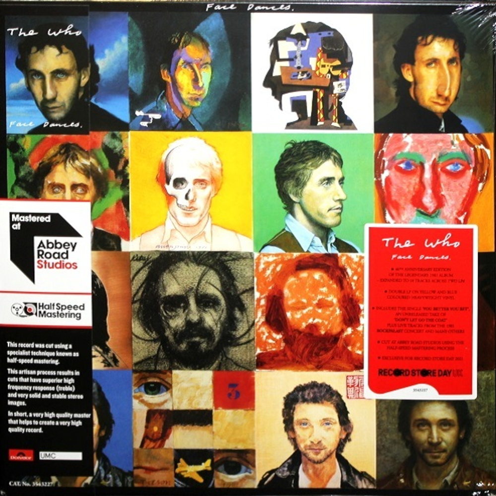 The Who / Face Dances (Limited Edition)(Coloured Vinyl)(2LP)