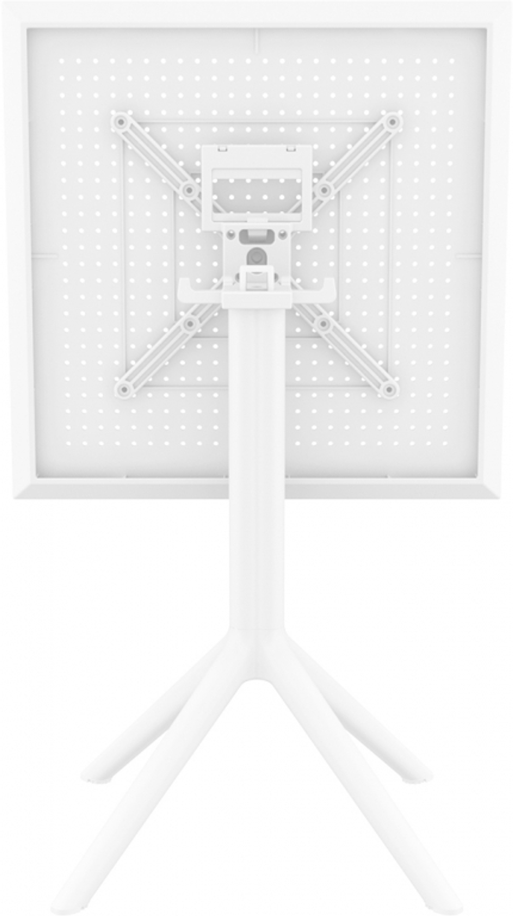 Стол пластиковый складной Siesta Contract Sky Folding Table 60, белый