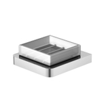 Steinberg Серия 420 Мыльница настенная, белое сатин. стекло, хром 420 2201