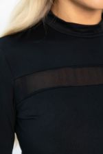 Водолазка трикотажная Лисса (черная) Б14298-22М LT Collection