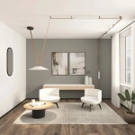 Трековый светильник Denkirs BELTY SMART FLOW DK5668-WH+BK