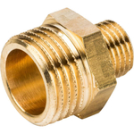 Ниппель STOUT переходной 1/2"x1/4" НР/НР