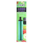 Одноразовая электронная сигарета HQD Maxx - Red&Green Apple  (Двойное яблоко) 2500 тяг