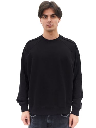 Черный хлопковый свитшот LAINE