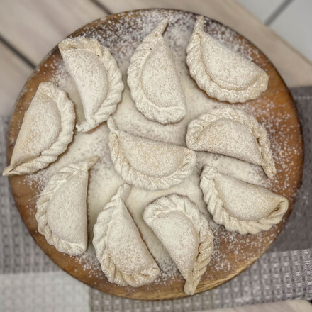 Вареники с картофелем и луком