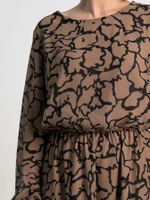 Платье Идиллия (бежево-черное) П15378-16М LT Collection