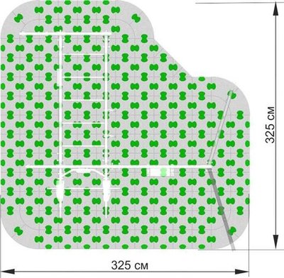 Детский спортивный комплекс с турником и брусьями Outdoor