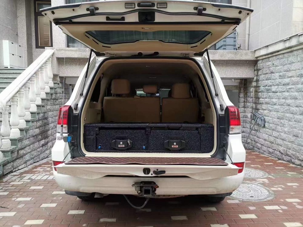Системы выдвижных ящиков для кухни в Land Cruiser 200 (LC 200) от Forza Performance Тойота Крузак Крузер