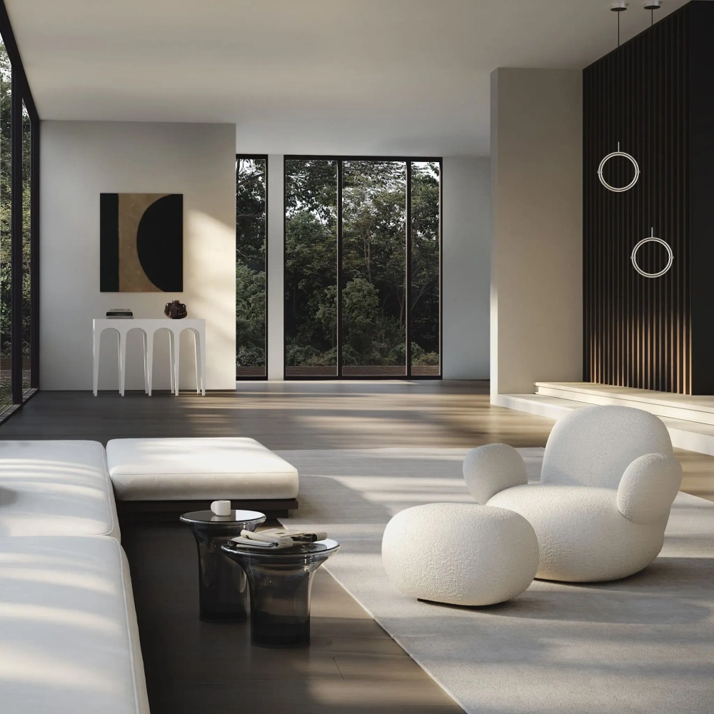 Стол 101 Copenhagen Trumpet Table, Tall - Smoked Forest