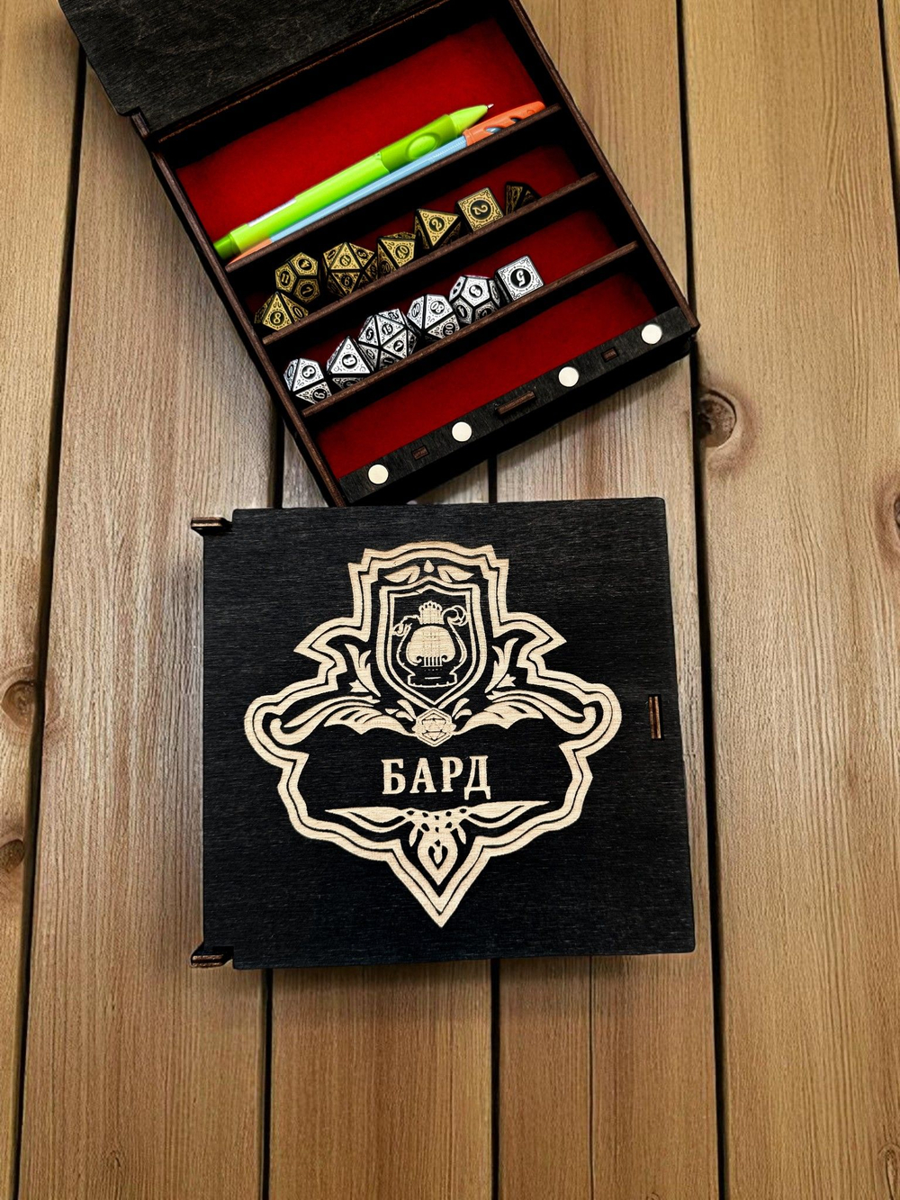 Органайзер ДнД «Бард 5» — дерево