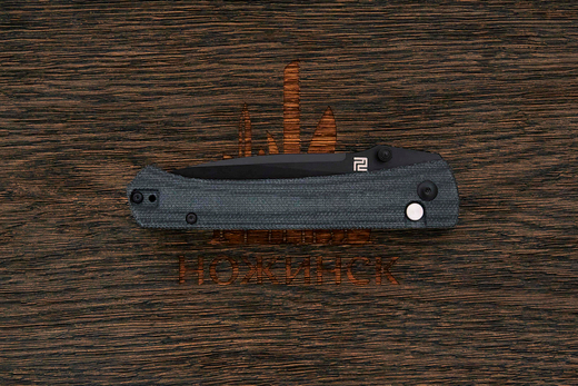 Нож складной Artisan Andromeda, клинок 87мм, сталь CPM S35VN, рукоять микарта