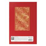 Блокнот А5 (135х206 мм), 80 л., твердый переплет, клетка, фольга, BRAUBERG, "Восточный узор", 126053