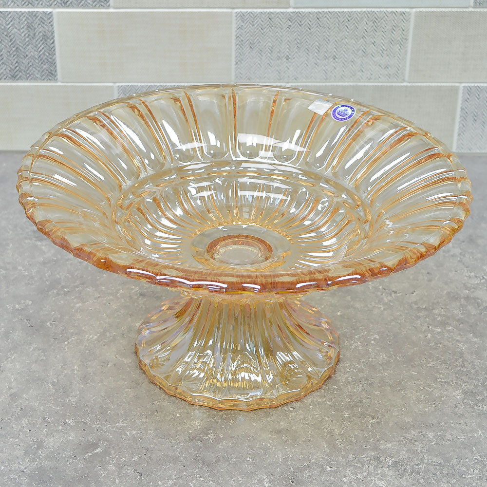 Фруктовница на ножке 33см "Gold"