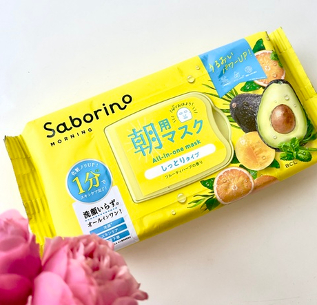 Утренняя тканевая маска для лица Saborino, 32 листа