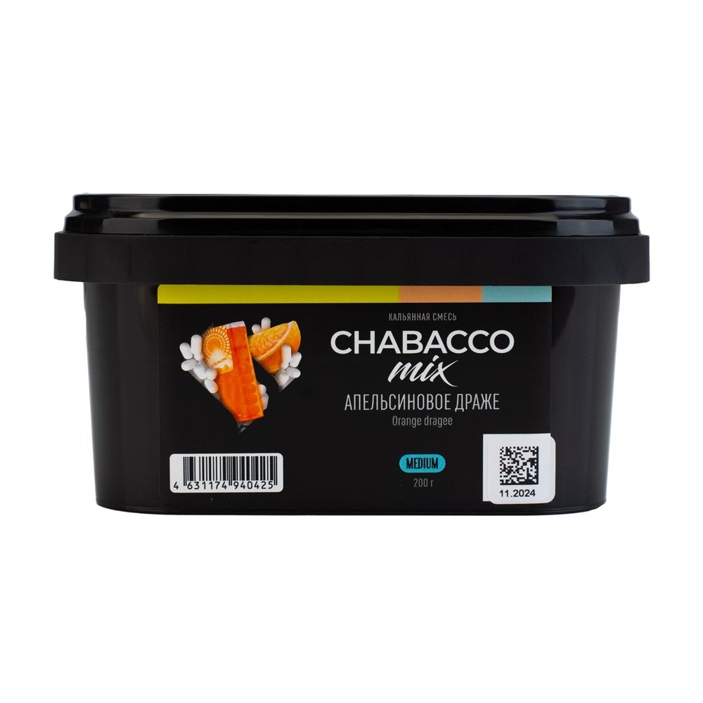 Chabacco Medium - Orange Dragee (200g)