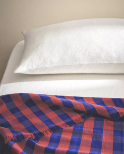 Zara Home - Многофункциональное хлопковое клетчатый плед x tensira, красный, 180x240 см