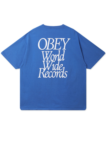 Мужская Футболка Obey Worldwide Records
