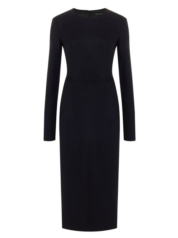 Черное платье-футляр Jenner