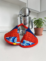 Прихватка колпачки Колокольчик 2 шт, в ассортименте