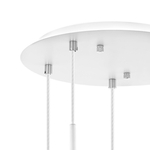 756056 Люстра CILINO 5х40W GU10 БЕЛЫЙ МАТОВЫЙ