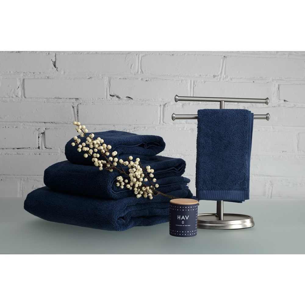 Полотенце 90х150 Tkano Essential темно-синее