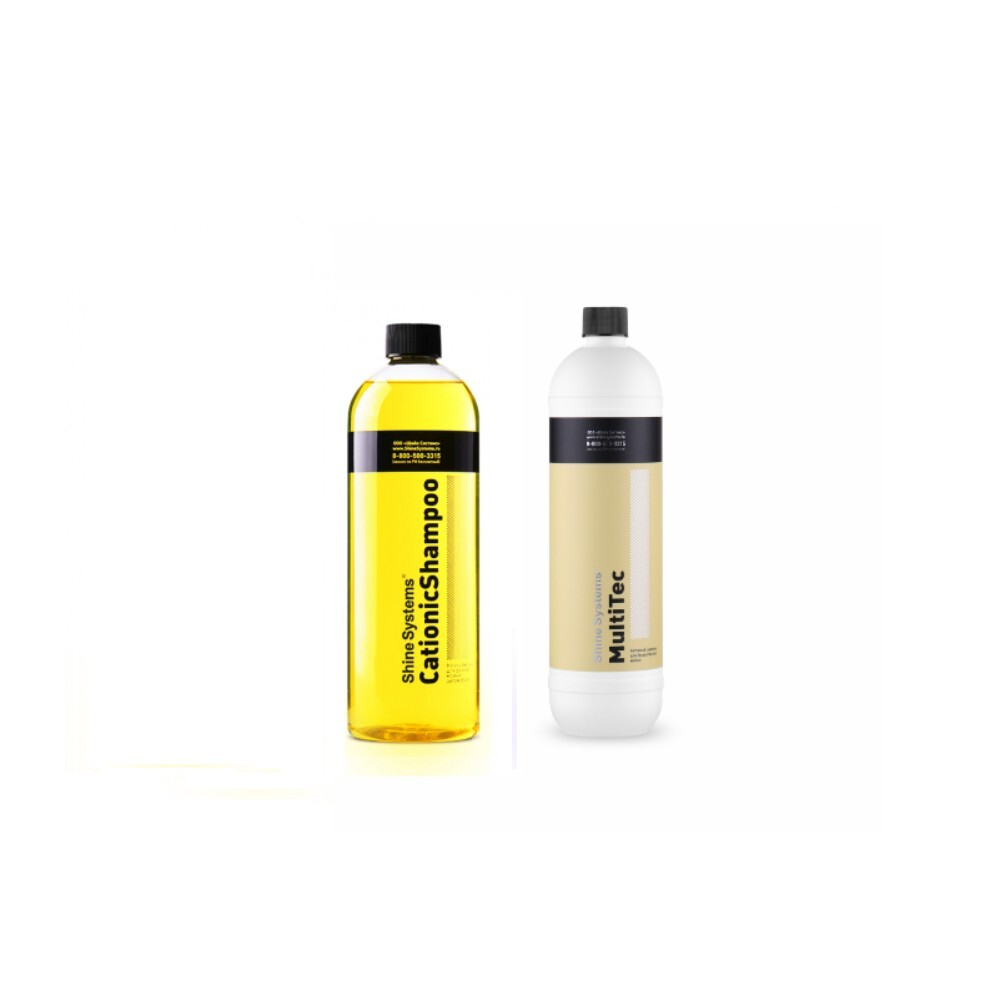 Набор для двухфазной мойки CationicShampoo+MultiTec 900мл