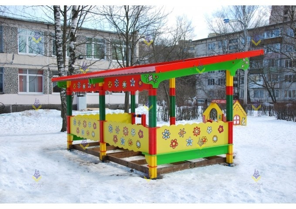 Беседка Весна 3х5м