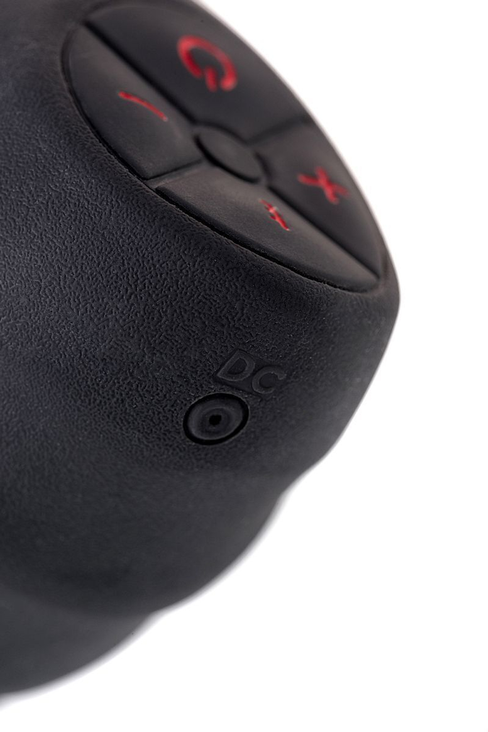 Перезаряжаемый мастурбатор Erotist Lava (Цвет: черный с красным)