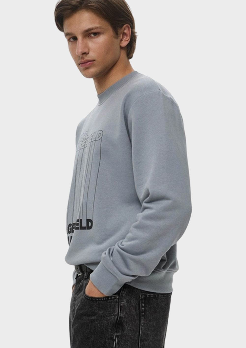 Свитшот KARL LAGERFELD JEANS Reg Barcode Sweat