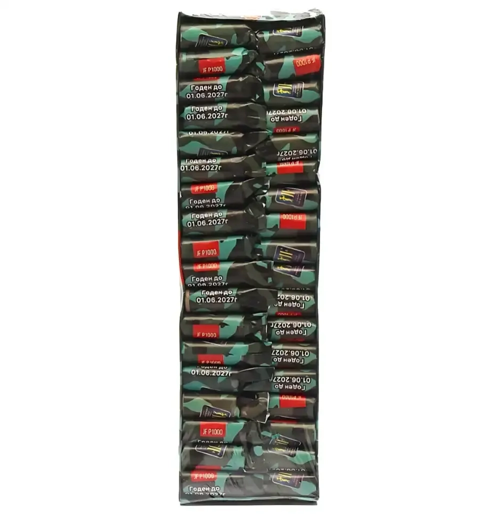петарды JF P1000 от Joker Fireworks — 36 мощных хлопков в каждой упаковке.