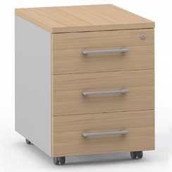 Тумба выкатная Уника 3ящ MV7-02.U9Л