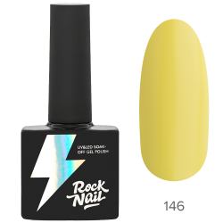 Гель-лак RockNail Basic 146 Ceylon Yellow, 10мл.