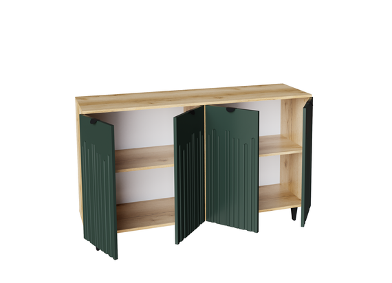 Комодино ПМ-390.13 Комод (Олива софт, Дуб Делано)