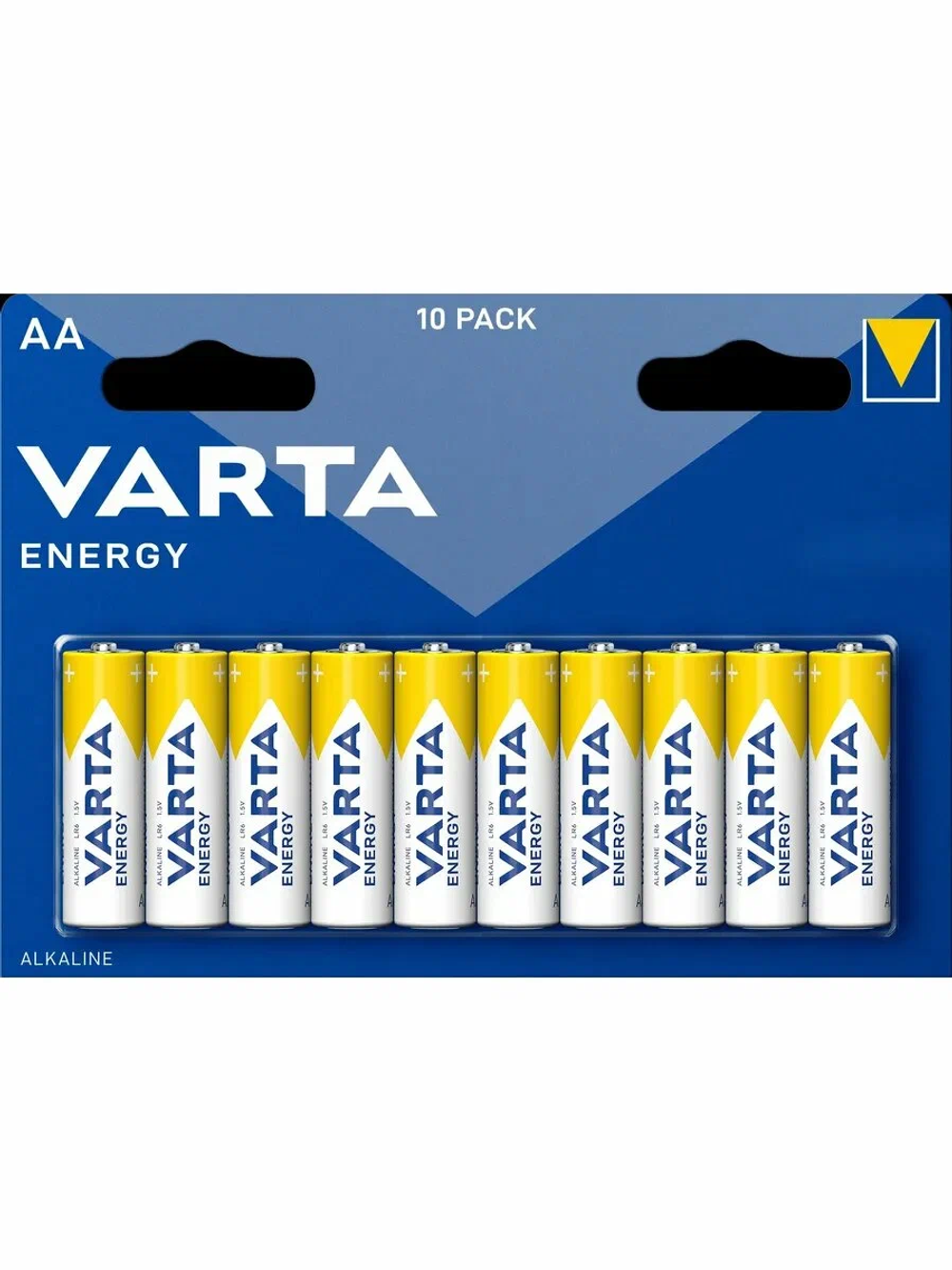 Батарейка Varta Energy AA/LR6 , ( 10 ) шт. в блистере, 04106229491