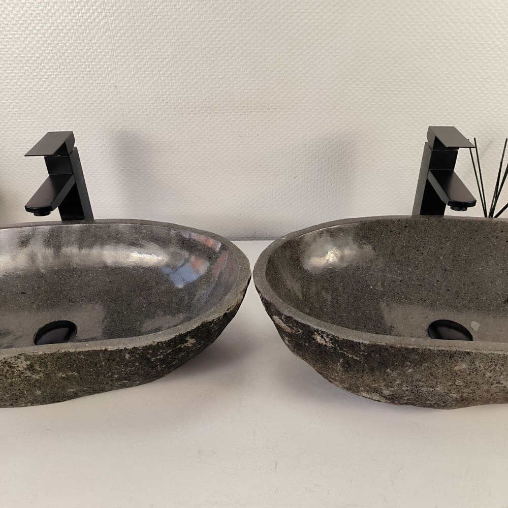 Раковина из речного камня ПАРА! RS-65544 65*33*15 0866