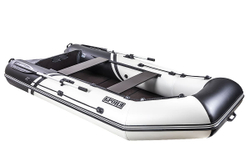 Лодка ПВХ БРОНЯ 320 С Белый - чёрный
