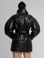 Куртка с объемным рукавом на молнии на утеплителе Alpolux