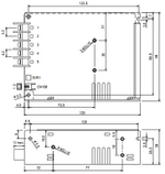 Преобразователь AC-DC сетевой Mean Well HRP-75-12