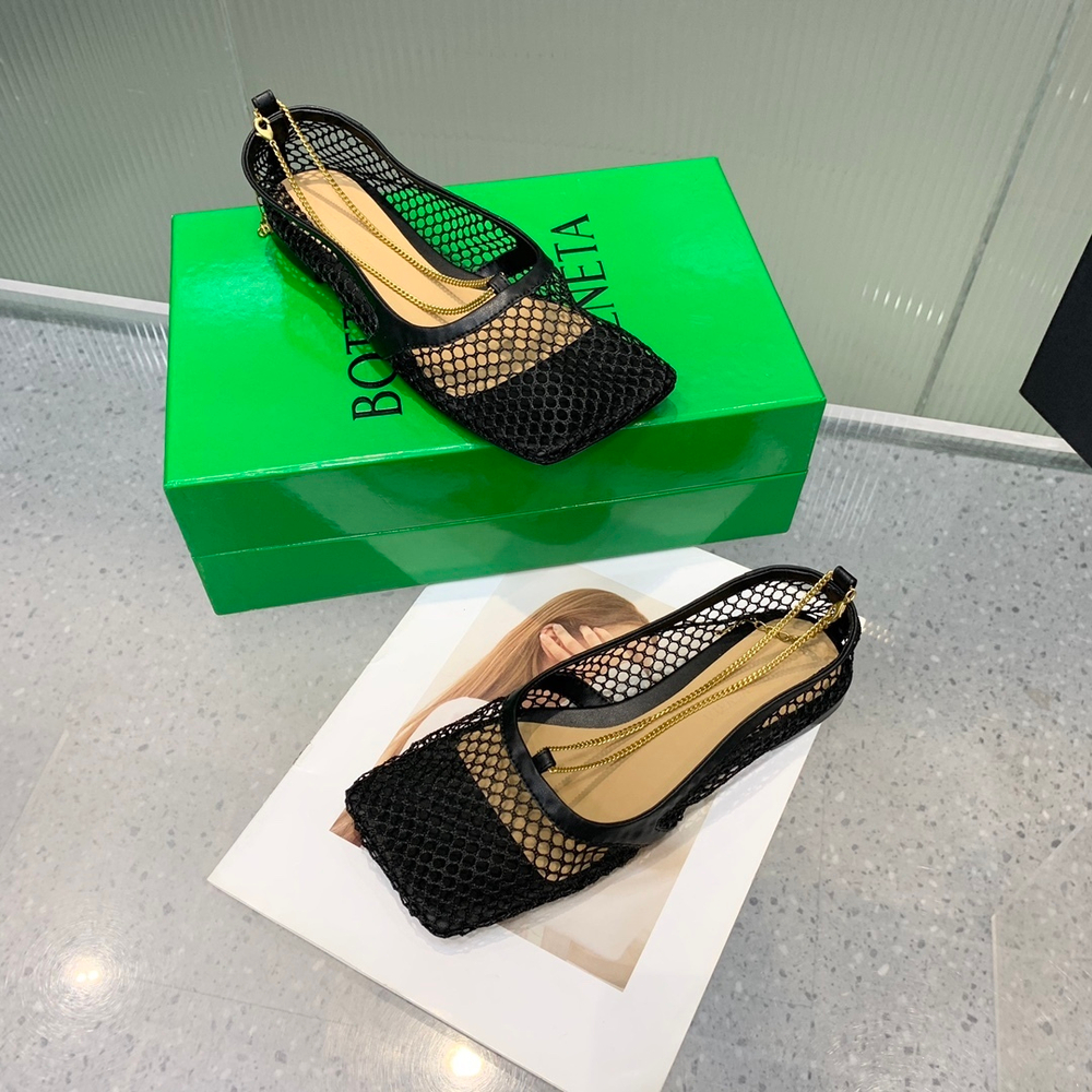 Bottega Veneta Stretch Lace-Up Sandal