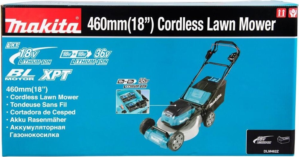 Газонокосилка аккумуляторная MAKITA DLM 462 Z без АКБ и З/У DLM462Z
