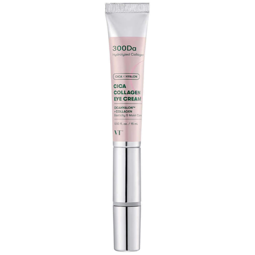 Крем для век массажный с коллагеном 300Da VT Cosmetics Cica Collagen Eye Cream, 15 мл