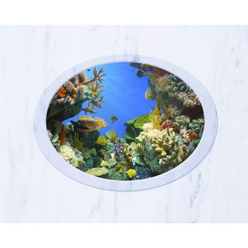 Панель потолочная ПВХ Novita 3D Афалины