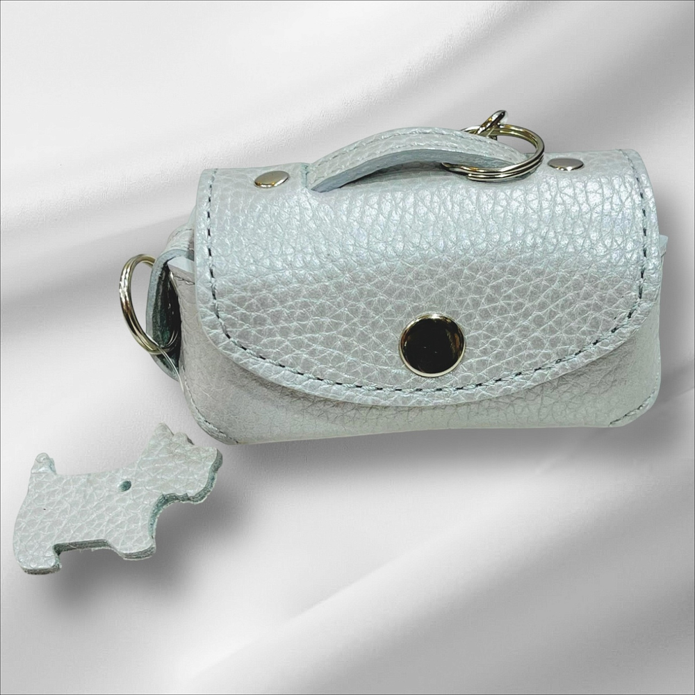 9312 Клатч для пакетиков кожаный "Перламутр" / PREMIUM