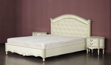 ПАЛЕРМО-58-01 Кровать сп.м.160 (С высоким изголовьем)