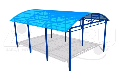 Навес для тренажеров 4800х6300х3100